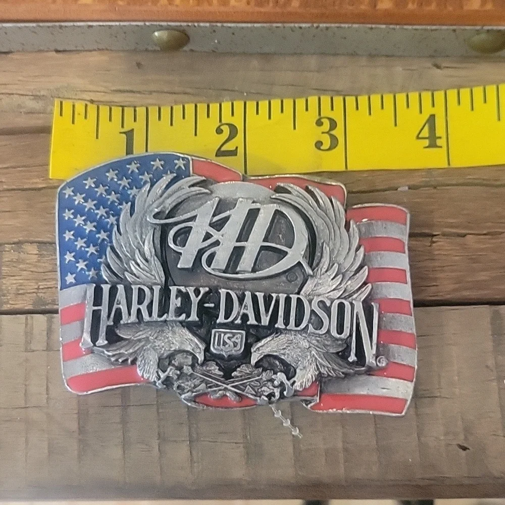 Vintage Harley Davidson 1989 Belt Buckle